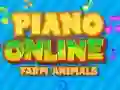 Gêm Piano Online Farm Animals ar-lein