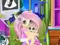 Gêm Pony Fluttershy Baby Birth ar-lein