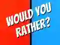 Gêm Would You Rather? ar-lein