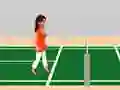 Gêm Badminton With Babita ar-lein