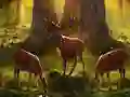 Gêm Dangerous Hunter Animal Escape ar-lein
