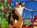 Gêm Jigsaw Puzzle: Christmas Cat ar-lein