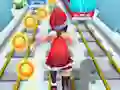 Gêm Subway Santa Princess Runner ar-lein