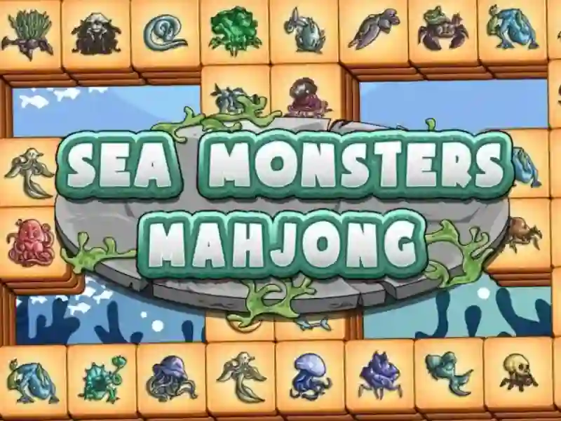 Gêm Sea Monsters Mahjong ar-lein
