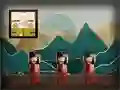 Gêm Amgel Easy Room Escape 121 ar-lein