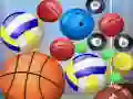 Gêm Sportsball Merge ar-lein
