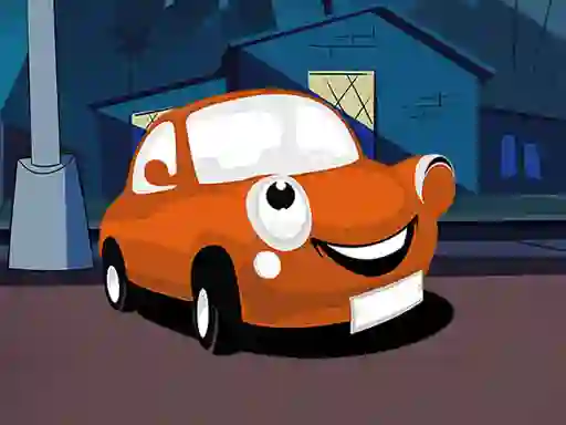 Gêm Little Car Jigsaw ar-lein