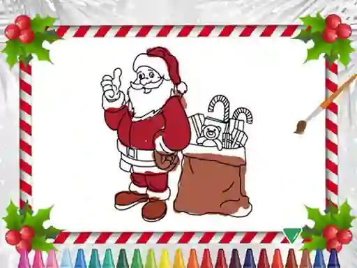 Gêm Christmas Coloring Book ar-lein