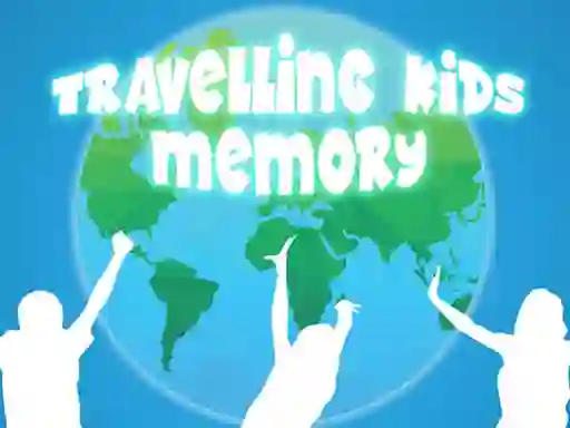 Gêm Travelling Kids Memory ar-lein