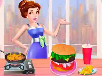 Gêm Dede Burger Fun ar-lein