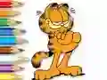 Gêm Coloring Book: Garfield Hamburger ar-lein
