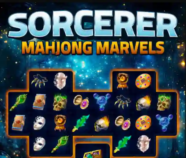 Gêm Sorcerer Mahjong Marvels ar-lein