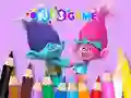 Gêm Coloring Book: Cute Troll ar-lein