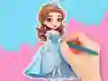 Gêm Coloring Book: Chibi Princess ar-lein