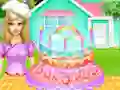 Gêm Chef Felicia`s Rainbow Cake ar-lein