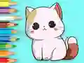 Gêm Coloring Book: Cute Kitten ar-lein