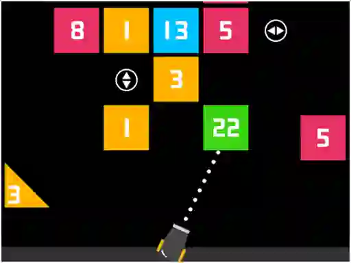 Gêm Numbers Bricks ar-lein