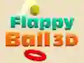 Gêm Flappy Ball 3D ar-lein