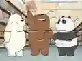 Gêm Jigsaw Puzzle: We Bare Bears ar-lein
