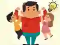 Gêm Kids Quiz: What Do You Know About Father's Day? ar-lein