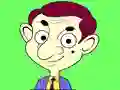 Gêm Mr Bean Coloring Book ar-lein