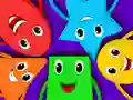 Gêm Kids Quiz: Colorful Shaps ar-lein