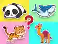 Gêm Kids Quiz: Where Do They Live 2 ar-lein