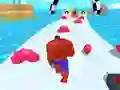Gêm Superhero Race ar-lein