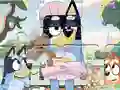 Gêm Jigsaw Puzzle: Bluey Play Time ar-lein
