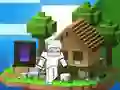 Gêm Mineblock Hook Adventure ar-lein