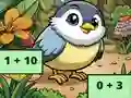 Gêm Addition Bird Image Uncover ar-lein