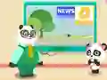 Gêm Baby Panda Hurricane Safety ar-lein