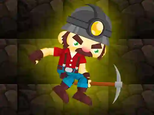 Gêm Jumping Miner ar-lein
