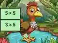 Gêm Multiplication Bird Image Uncover ar-lein
