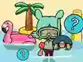 Gêm Kids Quiz: Animal In Water ar-lein