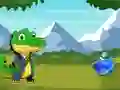 Gêm Crocodile Reach the Pond ar-lein