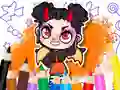Gêm Coloring Book: Avatar World Cute Devil ar-lein