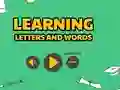 Gêm Learning Letters And Words ar-lein
