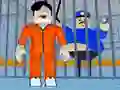 Gêm Obby: Escape from Barry Prison ar-lein