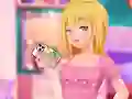 Gêm Blonde Sofia Cross Stitch ar-lein