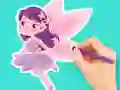 Gêm Coloring Book: Flower Fairy ar-lein