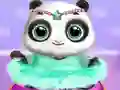 Gêm Panda Baby Bear City ar-lein