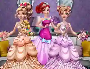 Gêm Princesses Homecoming Party ar-lein
