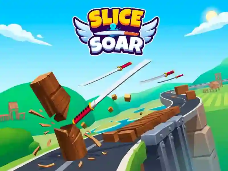 Gêm Slice & Soar ar-lein