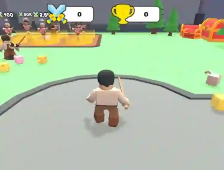 Gêm Robby Battle Arena ar-lein