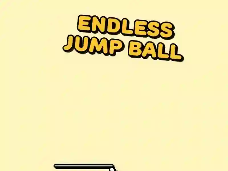 Gêm Endless Jump Ball ar-lein