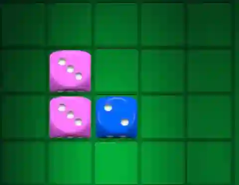 Gêm Dice Merge ar-lein