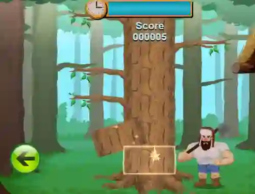 Gêm Wood Chopping ar-lein