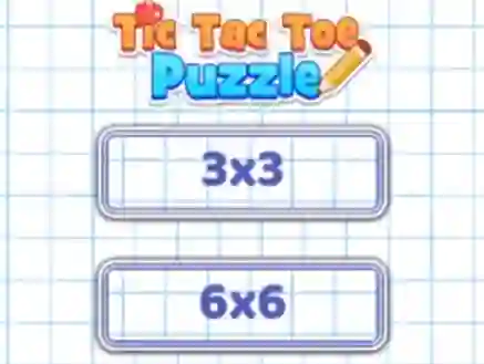 Gêm Tic Tac Toe Puzzle ar-lein