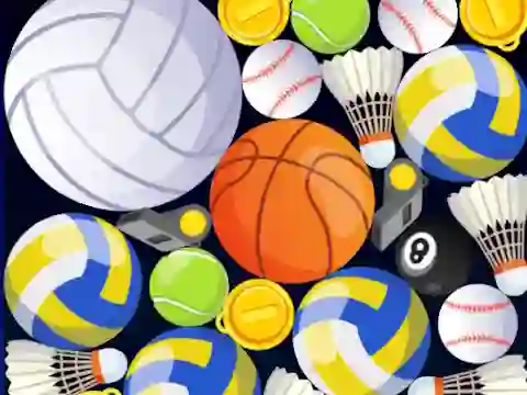 Gêm Sport Merge ar-lein
